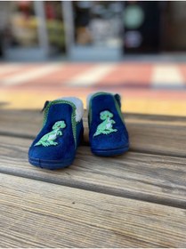 Resim Podyum Günlük Kız Erkek Çocuk Panduf Ev Ayakkabısı 