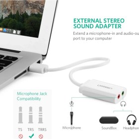 Resim Dora Shopping Harici 3.5 mm USB Ses Kartı, 