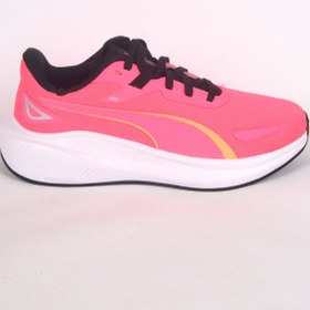 Resim Puma 379437-19 Skyrocket Lite Fileli Rahat Ortopedik Taban Esnek Hafif Beyaz-pembe Günlük Kadın Spor 