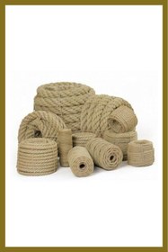 Resim NevAvm Jüt Halat Dekor Ipi 4 mm 100 m Ip Halat Ip Hasır Ip Jüt Çuval Ip 