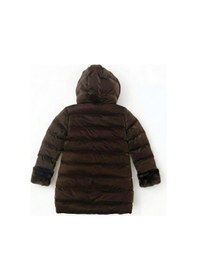 Resim Xo Kids Kız Çocuk Mont 7-10 Yaş 8051 Siyah 