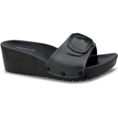 Resim Ceyo 9969-9 Dolgu Topuk Orthopedix Kadın Terlik Siyah 36-40 