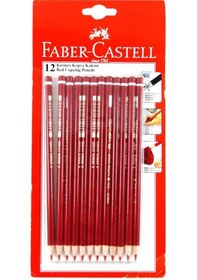 Resim Faber Castell 12’Li Kırmızı Kopya Kalemi 