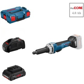 Resim Bosch GGS 18V-23 LC 1x4 Ah ProCORE Akülü Kalıpçı Taşlama L-boxx Çantalı 