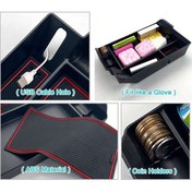 Resim Anjiexun 2021 2022 Toyota Sienna Xl40 B İçin Orta Konsol Düzenleyici 