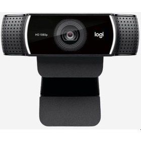 Resim LOGITECH C922 FULL HD 1080P PROFESYONEL YAYINCI WEBCAM SİYAH 960-001088 