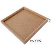 Resim Ahşap Kare Pano 25X25Cm Pa216 