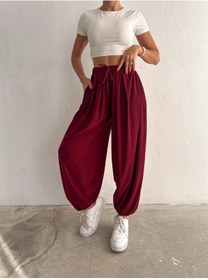 Resim 02Lady Fashion MODAL KUMAŞ YUMUŞAK DOKU ŞALVAR PANTOLON 