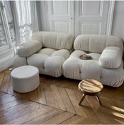 Resim Eriza Home Hazz 2 Modül Kanepe (teddy 03) Kırık Beyaz Ekru 