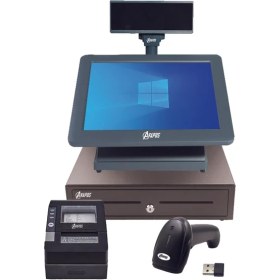 Resim Avapos MSK1019SET Market Barkod Satış Sistemi ve Programı (Dokunmatik Pos Pc + Hızlı Satış Programı +El Tipi 1d Barkod Okuyucu+Fiş Yazıcı 80MM) 