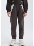 Resim DeFacto Kız Çocuk Beli Paçası Lastikli Jogger Eşofman Altı D3841A824WNAR227 Antrasit 