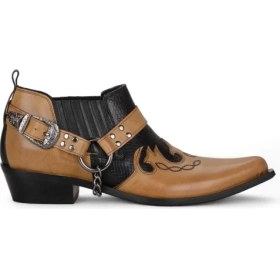 Resim FootCourt Taba Erkek Kovboy Ayakkabısı (Fas) 