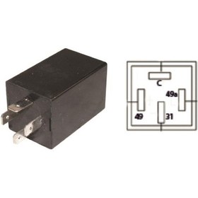 Resim Flasor 12V 4 Uclu 504628599 