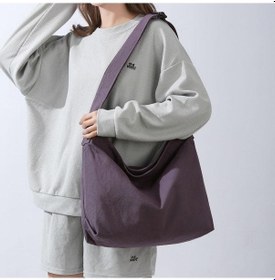 Resim Dancemonkey Siyah Sınıfı Sanatsal Desenli Rahat Omuz Askılı Öğrenci Kapasiteli Kanvas Hobo Düz Çantası Çanta Büyük Boy Siyah 