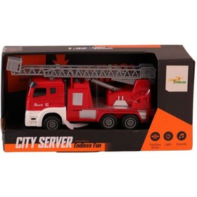 Resim Genel Markalar D-001 PİLLİ IŞIKLI İTFAİYE ARACI 