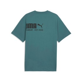 Resim Puma Sport Graphic Erkek Yeşil Tişört (692169-41) 