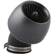 Resim Turcoshop11 Evrensel Hava Filtresi Temizleyici 48mm Moped Scooter Motorcycle Yükseltme 