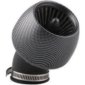Resim Turcoshop11 Evrensel Hava Filtresi Temizleyici 48mm Moped Scooter Motorcycle Yükseltme 