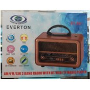 Resim Everton Bluetooth Fm-Usb-Tf-Aux Şarjlı Nostaljik Radyo Rt-861 