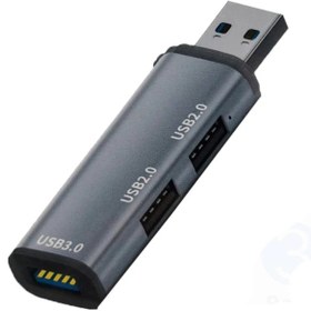 Resim Usb Çoklayıcı 2 Adet Usb2.0 1 Adet Usb3.0 To Usb 3 In 1 Çoğaltıcı 3 Port Hub 