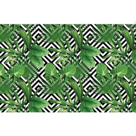 Resim Tropikal Yapraklar Duvar Kağıdı (361194978) 