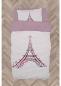 Resim Mekta Home Bebek Ve Çocuk Odası Eyfel Kulesi Desenli Nevresim Takımı 