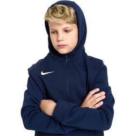 Resim Nike Y Park20 Hoodie Siyah Çocuk Sweatshirt Lacivert 