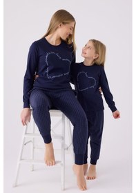 Resim Arnetta 3050 Kız Çocuk Love Uzun Kol Pijama Takım 001 