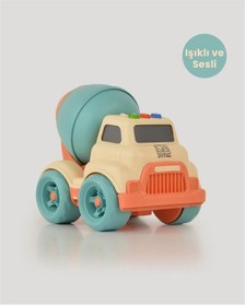 Resim Let's Be Child Sesli Ve Işıklı Minik Mikser 31018 Bej - Turkuaz Mikserli, Çocuklar İçin Oyuncak Mikser 
