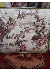 Resim Sarar Peluş Çift Kişilik Battaniye Vizon 