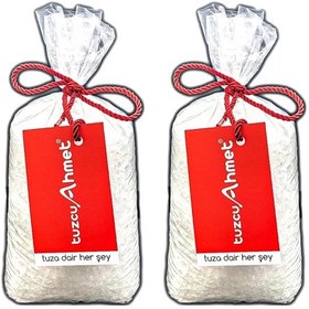 Resim Tuzcu Ahmet 2 Adet 1 KG İri Kaneli Kristal Kaya Tuzu Kırmızı Eti 