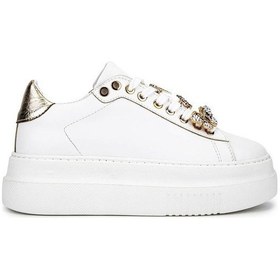 Resim Tamer Tanca Kadın Suni Deri Beyaz Sneakers & Spor Ayakkabı 1009 2210 Bn Ayk Sk25-26 Beyaz Anl Beyaz 