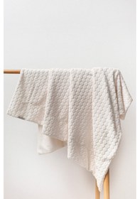 Resim Bebitof Wellsoft 90x110 Cm Kabartmalı Battaniye Ekru 