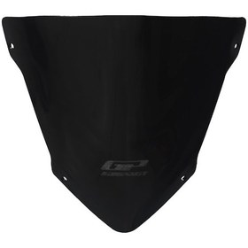 Resim GP Kompozit Yamaha MT-25 2020-2024 Uyumlu Spor Cam Siyah 24 cm 