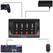 Resim Ps4/nintendo Switch/xbox One Kablolu Klavye Ve Mouse Dönüştürücü Adaptör 