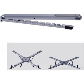 Resim Lenyes Cr206 Çok Fonksiyonlu 8 Kademeli Ayarlanabilir Magnetik Laptop&tablet&telefon Standı Siyah 