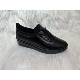 Resim Ayzen Ortopedik Taban Kadın Günlük Ayakkabı Ckr00756 Siyah Taba 