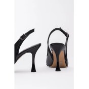Resim Rose Simli Stiletto Ayakkabı 