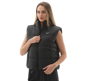Resim Nike Sportswear Classic Puffer Kadın Yelek Siyah 