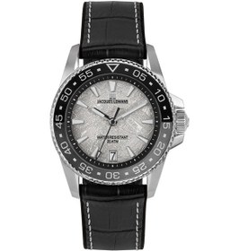 Resim Jacques Lemans 1-2205e Lıverpool Dıver Erkek Kol Saati Gümüş - Siyah 