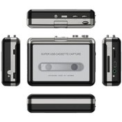 Resim Sinuoshop Ez-218 Kaset Dönüştürücü Usb-c Mp3 Kayıt Cd-r Bas Artırma Otomatik Ters 