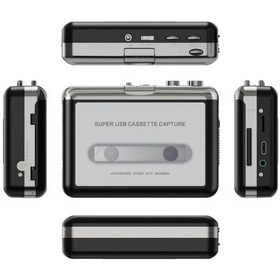 Resim Sinuoshop Ez-218 Kaset Dönüştürücü Usb-c Mp3 Kayıt Cd-r Bas Artırma Otomatik Ters 
