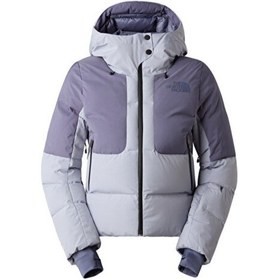 Resim The North Face W Cold Spell Cropped Down Jacket Kadın Kayak Montu 550 Dolgu Kaz Tüyü Nf0a87wteha1 Mavi Mavi 