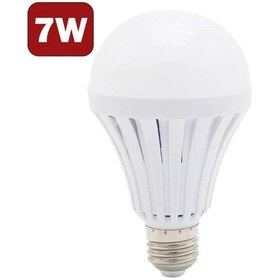 Resim Led Acil Durum Işığı Led Ampul E27 Led Lamba 5/7/9/15w Şarj Edilebilir Pil Aydınlatma Lambası Dış Aydınlatma El Feneri 