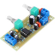 Resim Guangdong Spirit Yüksek Kaliteli Düşük Geçişli Filtre Subwoofer Ses Kontrolü Preampli Devre Kartı Modülü DC10-24V 