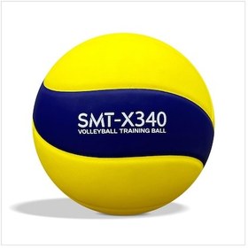 Resim Smt-x340 Voleybol Topu 3 Lü Set Profesyonel Antrenman Topları Sarı-lacivert 