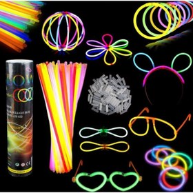 Resim Mutfakkitap Glow Stick Fosforlu Kırılan Çubuk - 100 Adet 