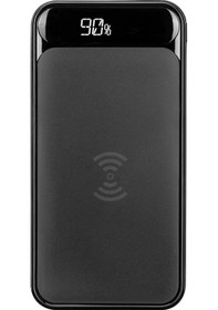 Resim S-Link Ip-217W 10000Mah Powerbank 2 Usb Port Siyah Kablosuz Lcd 