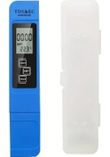 Resim 3in1 Su Kalitesi Algılama Kalem Ev İçme Suyu Saflığı Ec Metre Yüksek Doğruluk Blue Abs Box -1/0 Bar 