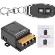Resim 433MHZ 220V Su Pompası Uzaktan Kumanda Anahtarı 1ch 30A Alıcı Modülü Işık Led'i Için Açık/kapalı Kablosuz Verici (Yurt Dışından) 
